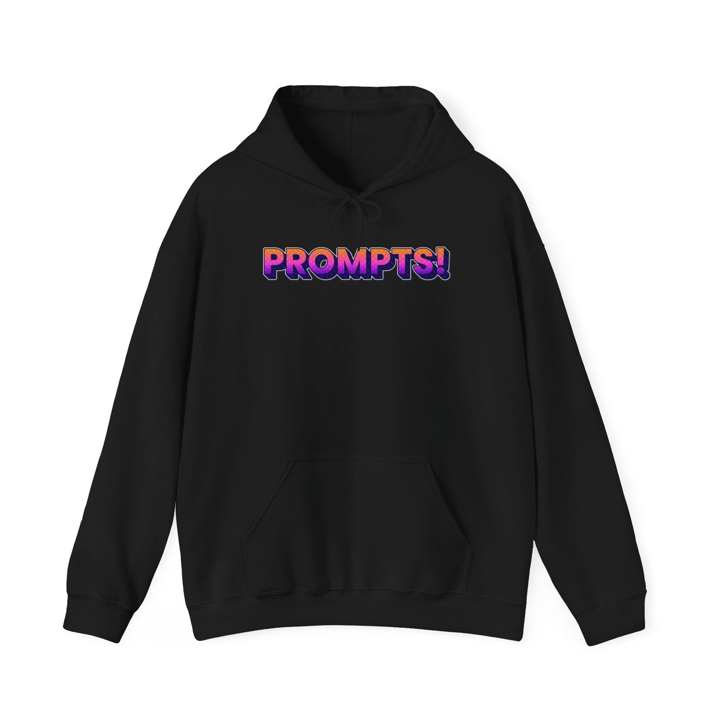 Colorful 'Prompts!' Unisex Heavy Blend Hoodie