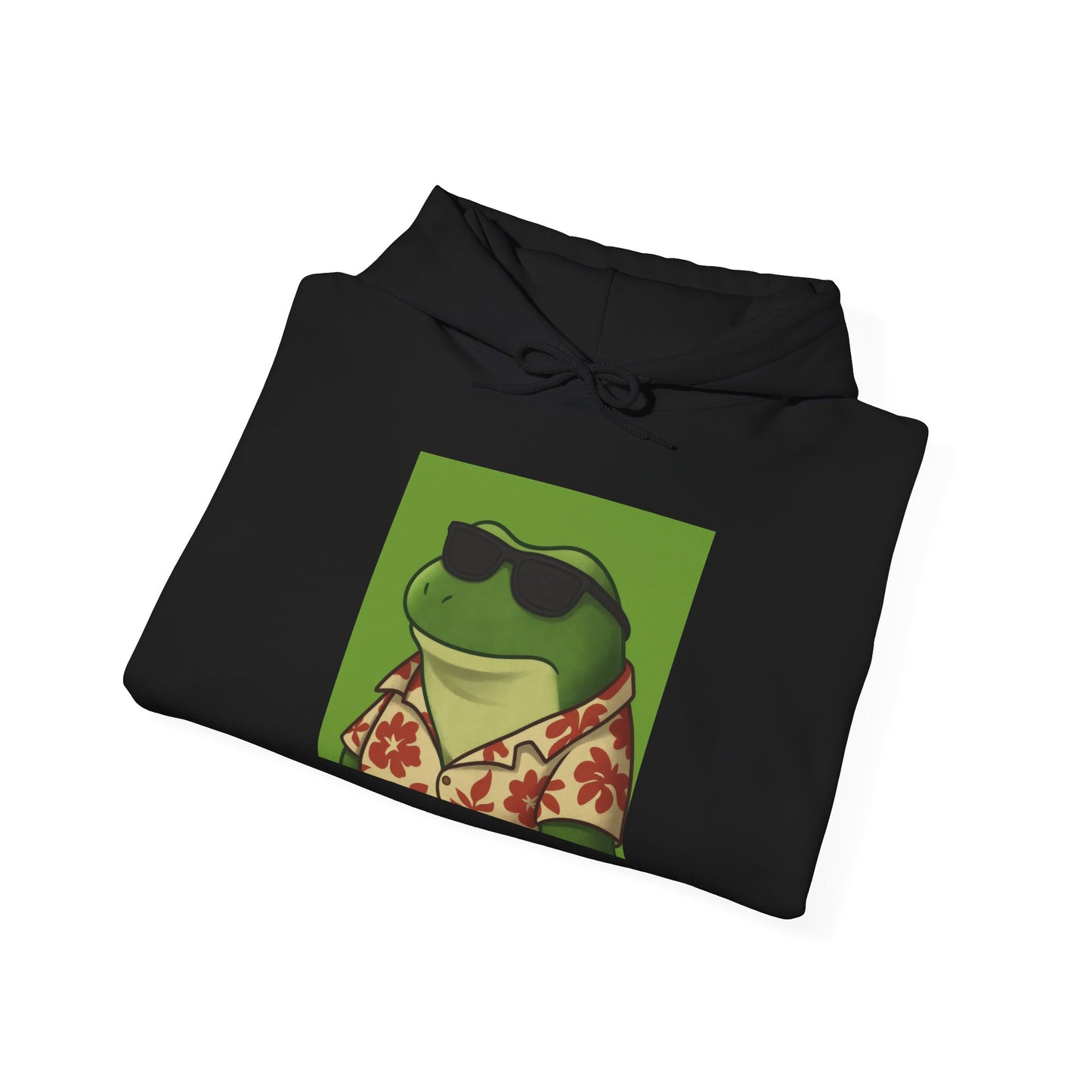 Cool Froge Hoodie - Chill Vibe Unisex Heavy Blend Sweatshirt