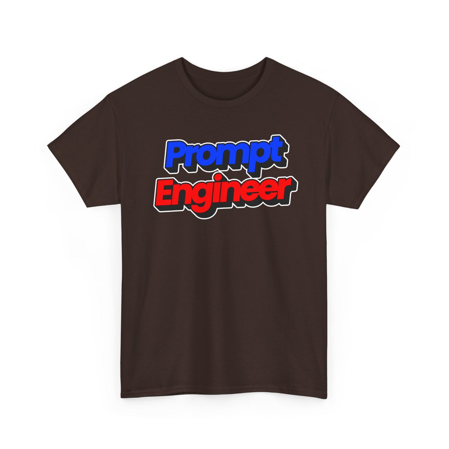 Prompt Engineer Unisex Heavy Cotton Tee | Perfect for Tech Lovers, Programmers, Gifts, Casual Wear, Geek Culture