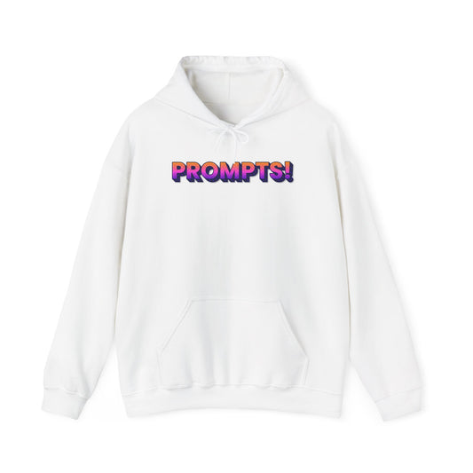 Colorful 'Prompts!' Unisex Heavy Blend Hoodie