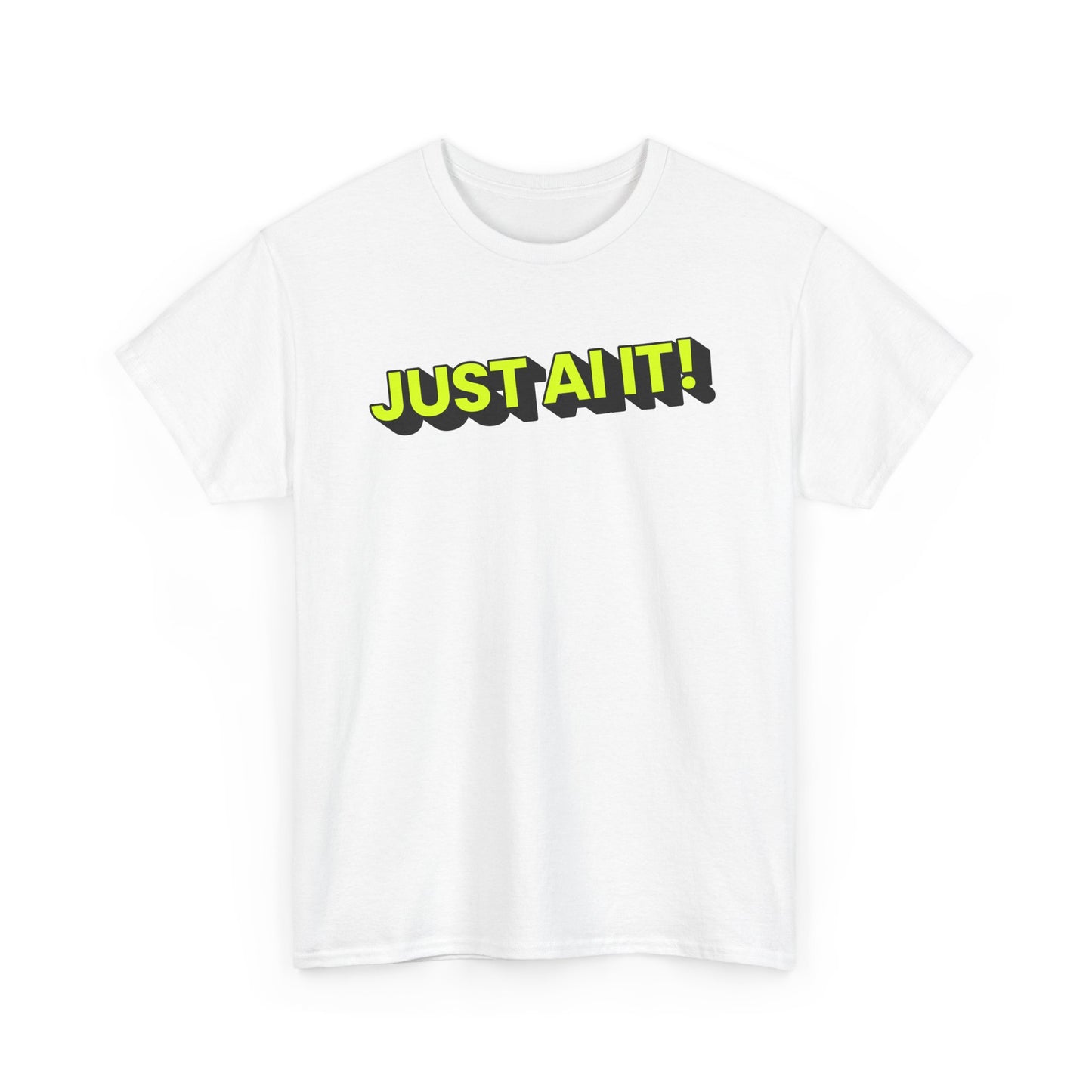 Unisex Heavy Cotton Tee with 'JUST AIT!' Design, Casual Graphic Tee, Everyday Wear, Gift for Friends, Motivational Shirt, Comfortable [...]