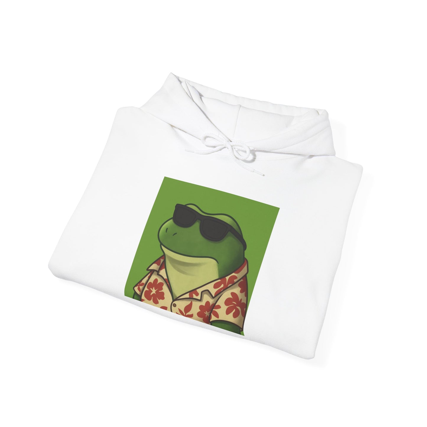 Cool Froge Hoodie - Chill Vibe Unisex Heavy Blend Sweatshirt