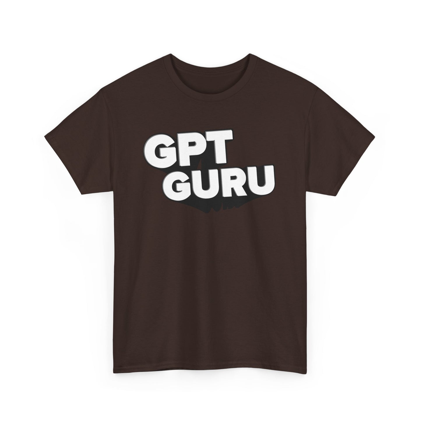 GPT Guru Unisex Heavy Cotton Tee - Perfect for Tech Enthusiasts, Fun Gift for Programmers, Casual Style