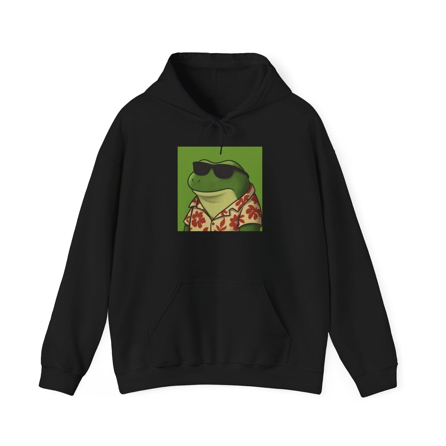 Cool Froge Hoodie - Chill Vibe Unisex Heavy Blend Sweatshirt