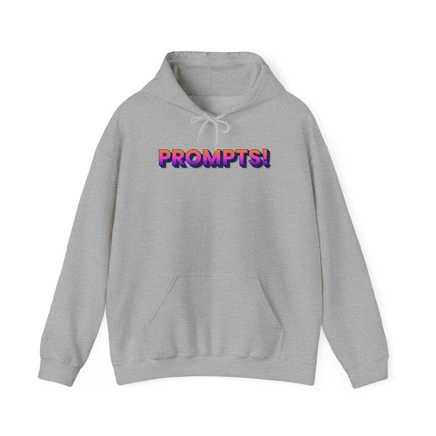 Colorful 'Prompts!' Unisex Heavy Blend Hoodie