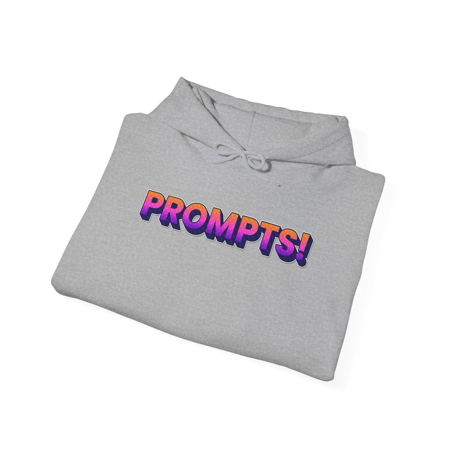 Colorful 'Prompts!' Unisex Heavy Blend Hoodie