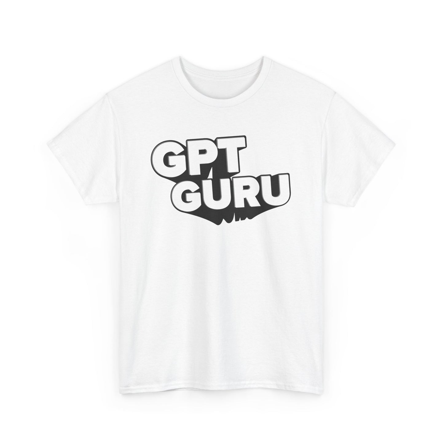 GPT Guru Unisex Heavy Cotton Tee - Perfect for Tech Enthusiasts, Fun Gift for Programmers, Casual Style