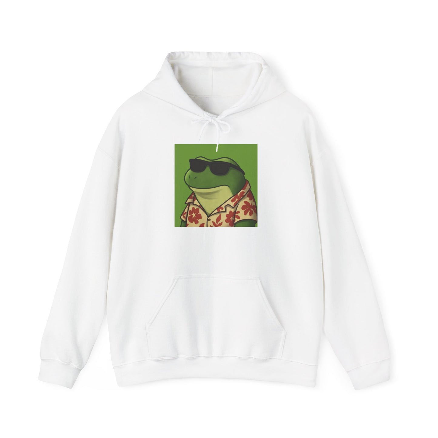Cool Froge Hoodie - Chill Vibe Unisex Heavy Blend Sweatshirt