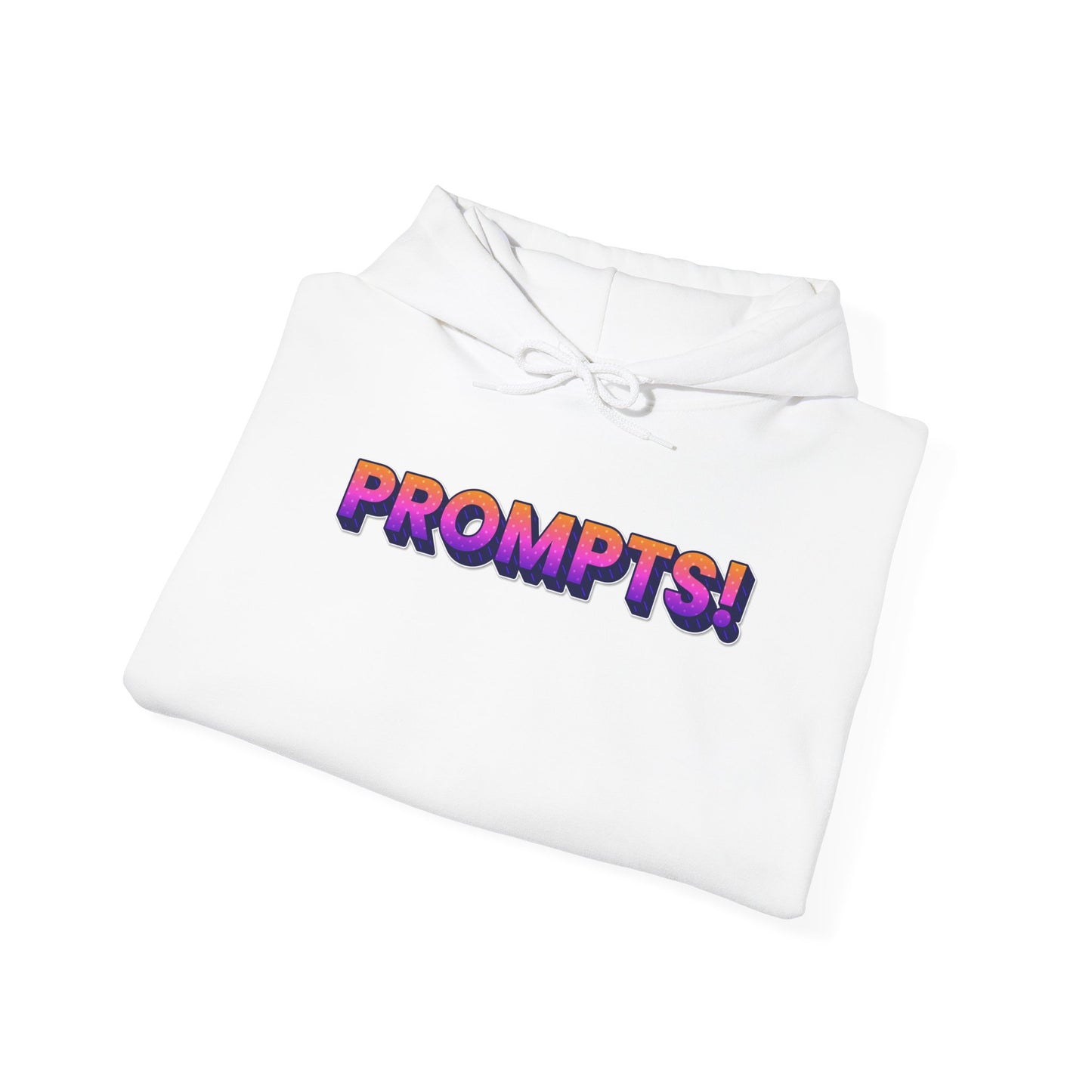 Colorful 'Prompts!' Unisex Heavy Blend Hoodie