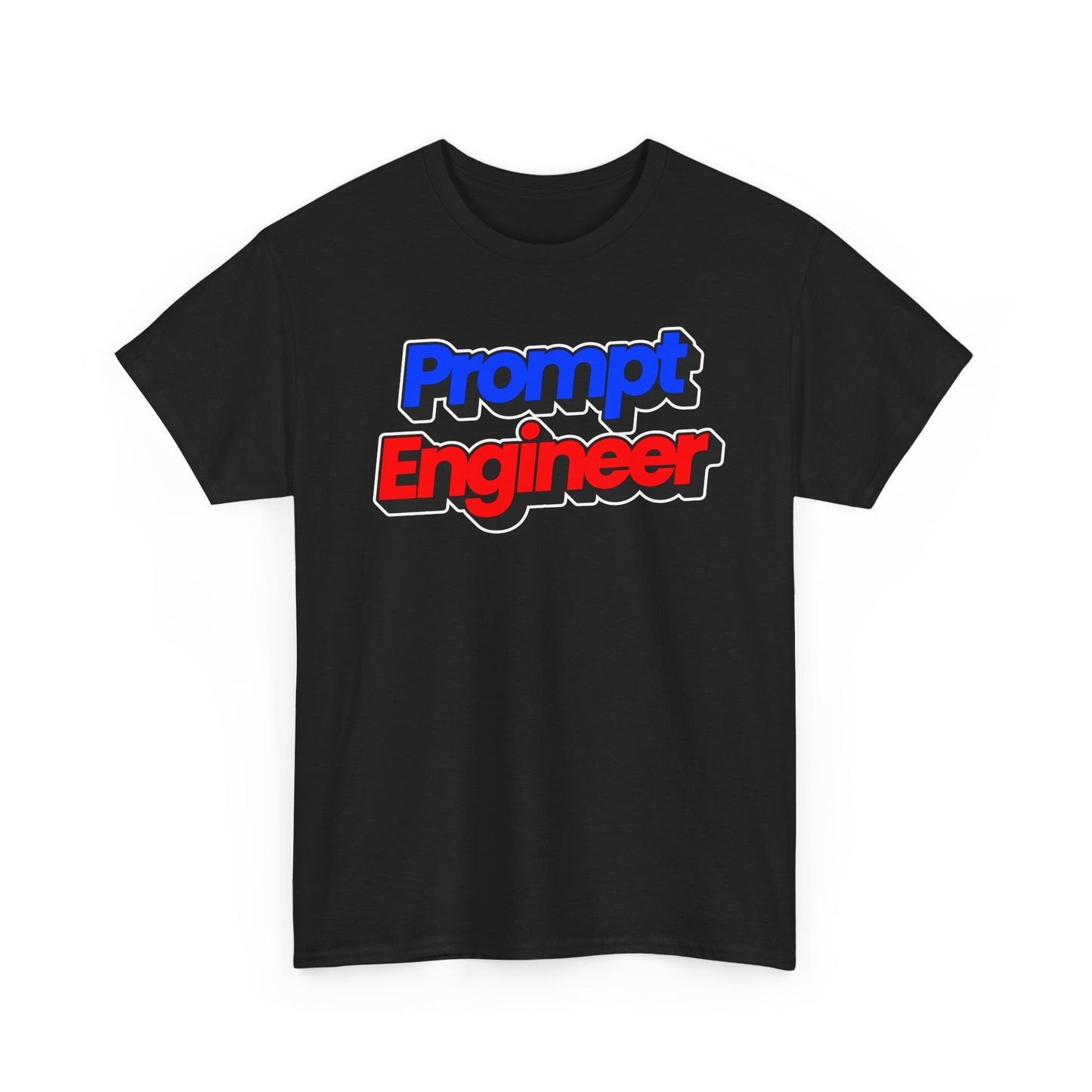 Prompt Engineer Unisex Heavy Cotton Tee | Perfect for Tech Lovers, Programmers, Gifts, Casual Wear, Geek Culture